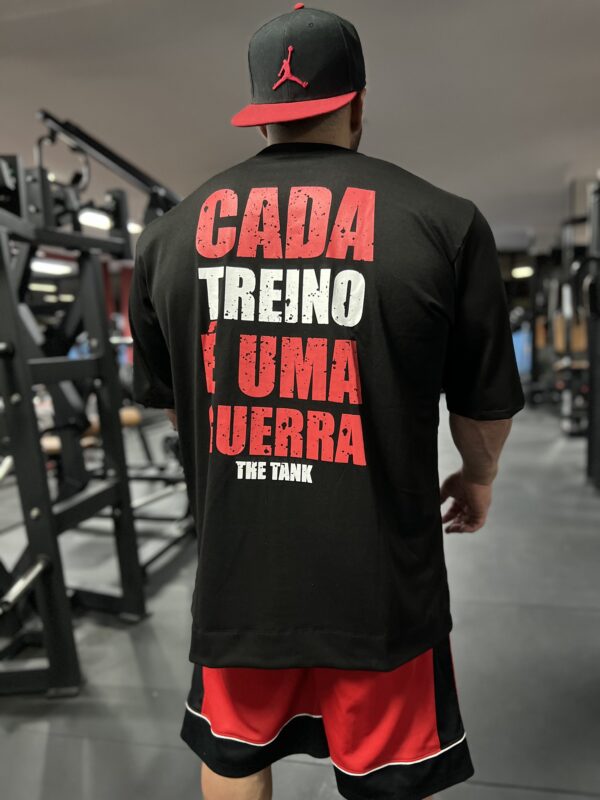 Camiseta  "Todo treino é uma guerra" Preta - Image 2